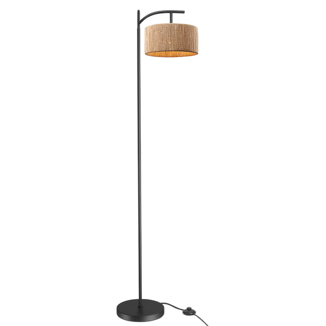 Nouveau Moderne Simple corde de chanvre tissé lampadaire chambre lampadaires