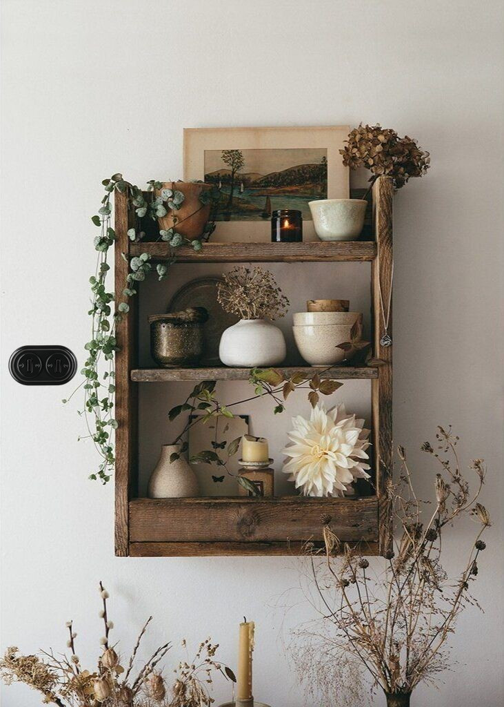 prise murale en c&eacute;ramique