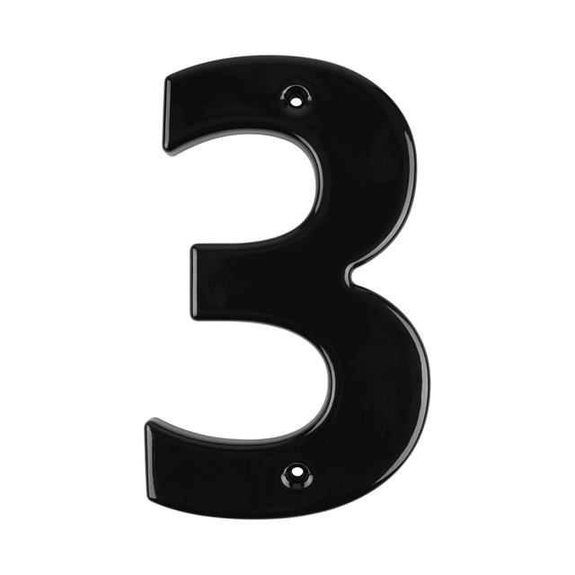 Élégant numéro de maison en céramique plaque pour les maisons européennes